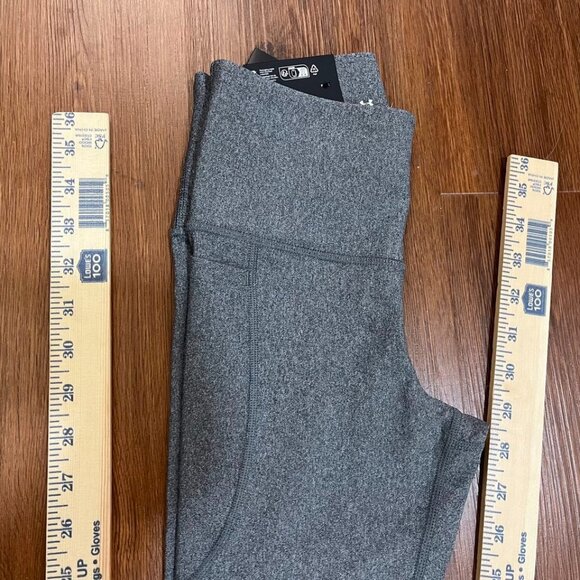 Under Armour Women’s HeatGear High-Rise Compression Leggings Gray XST - Picture 2 of 9